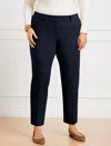 Talbots Hampshire Ankle Pants - Curvy Fit - Blue - 22 In Blue