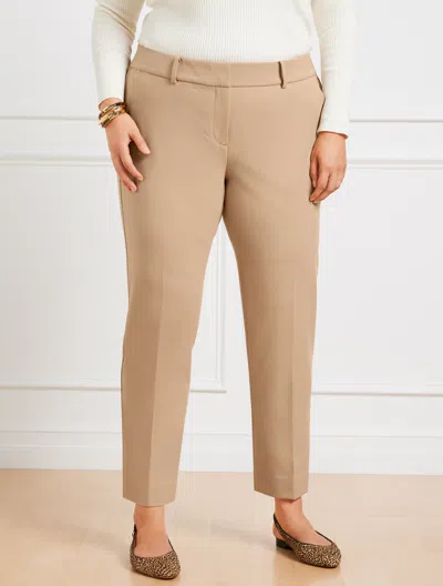 Talbots Plus Size -  Hampshire Ankle Pants - Curvy Fit - Rattan - 22