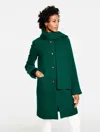 Talbots Plus Petite - Wide Scarf Coat - Pine Grove - 18  In Green