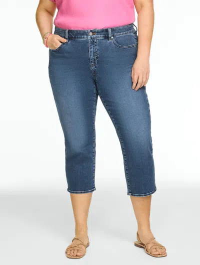 Talbots Plus Petite - Capri Jeggings - Sasha Wash - 16
