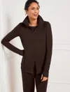 Talbots Plus Size - Airknit Stretch Jacket - Coffee Bean - 1x