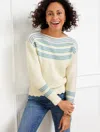 Talbots Bateau Neck Pullover Sweater - Ivory - 2x  In Ivory