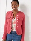 Talbots Berkshire Wool Blend Crop Jacket - Holly Berry - 18  In Holly Berry