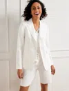 Talbots Classic Linen Blazer - White - 20  In White