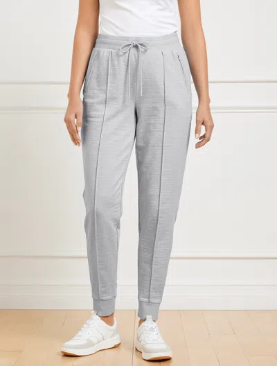 Talbots Plus Size - Cozy Crush Jogger Pants - Grey Sky Heather - 3x