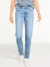 Talbots Plus Size - Everyday Relaxed Jeans - Forsythia Wash - 14