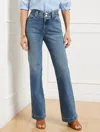 Talbots Plus Size - Flare Leg Banded Waist Jeans - Melody Wash - 18