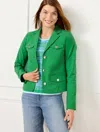 Talbots Plus Size - Fresh Poplin Jacket - Bright Green - 20