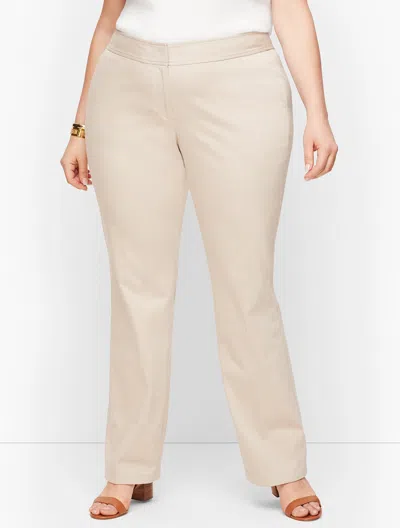 Talbots Plus Size - Monterey Barely Boot Pants - Clay - 22  In Brown