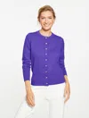 Talbots Plus Size - Occasion Cardigan Sweater - Brilliant Purple - 2x