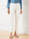 Talbots Plus Size - Perfect Crops Pants - Cocktail Party - Curvy Fit - White - 24  In White