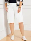 Talbots Plus Size - Perfect Shorts - 13â - White - 24