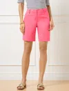 Talbots Plus Size - Perfect Shorts - 7â - Camellia Rose - 24