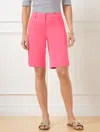 Talbots Plus Size - Perfect Shorts - 9â - Camellia Rose - 20