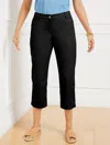 Talbots Plus Size - Perfect Skimmers Pants - Curvy Fit - Black - 18