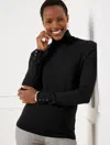 Talbots Plus Size - Perfect Turtleneck - Black - 2x