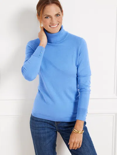 Talbots Plus Size - Perfect Turtleneck - Blue Wave - 3x  In Blue Wave