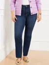 Talbots Plus Size - Plus Exclusive Straight Leg Jeans - Adelaide Wash - Curvy Fit - 24  In Adelaide Wash
