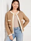 Talbots Plus Size - Quilted Lady Jacket - Rattan - 1x