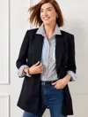 Talbots Plus Size - Relaxed 90s Blazer - Blue - 24
