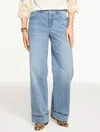 Talbots Plus Size - Relaxed Trouser Jeans - Perry Wash - 16  In Blue
