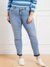Talbots Plus Petite - Slim Ankle Released Hem Jeans - Pelham Wash - 22  In Pelham Wash