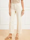 Talbots Plus Size - Straight Ankle Cuff Jeans - Natural - 24