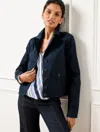 Talbots Twill Jacket - Indigo - 18  In Indigo