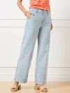 Talbots Plus Petite - Wide Leg Jeans - Fia Wash - 14  In Fia Wash