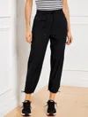 TALBOTS PLUS SIZE - WOVEN DANCE PANTS - BLACK - X TALBOTS
