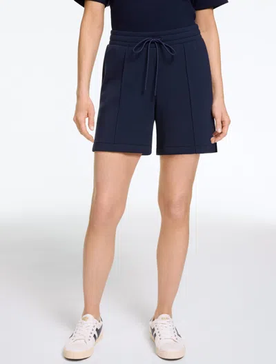 Talbots Plus Size - Airknit Stretch Shorts - Blue - 2x