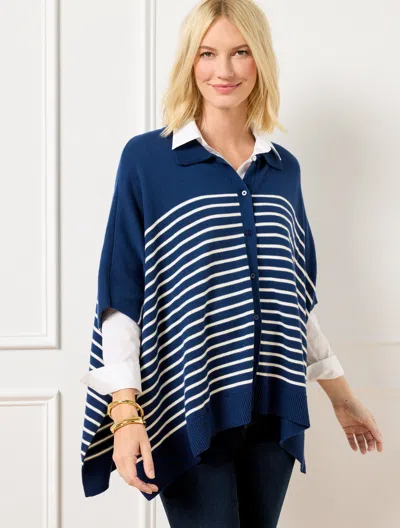 Talbots Polo Poncho - Ink - Large