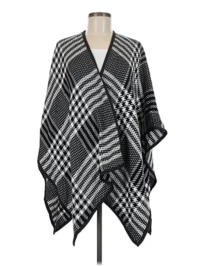 Pre-owned Talbots Poncho In Black