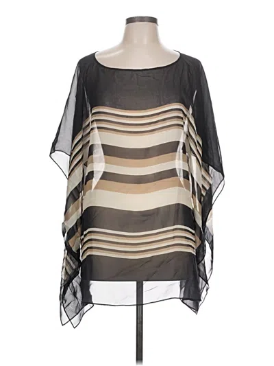 Pre-owned Talbots Poncho In Black