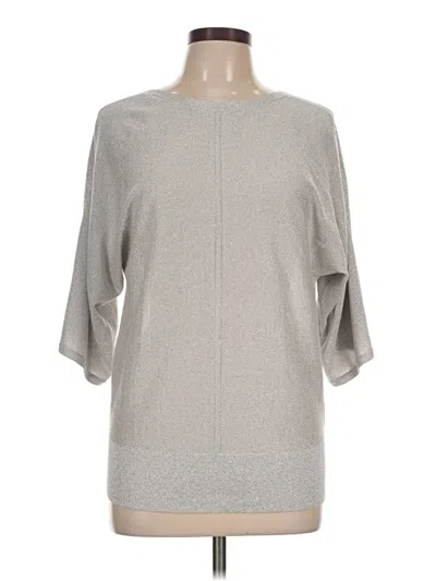 Pre-owned Talbots Poncho In Gray