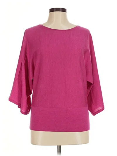 Pre-owned Talbots Poncho In Pink