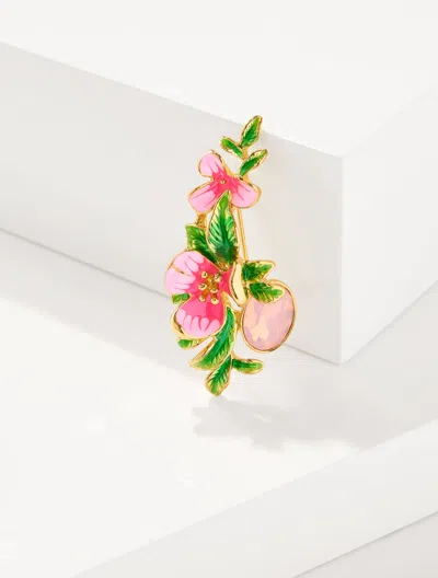 Talbots Primrose Sprig Brooch - Multi/gold - 001