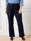 Talbots Providence Flare Leg Pants - Ponte - Indigo - 18
