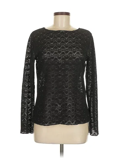 Pre-owned Talbots Pullover Sweater In Black