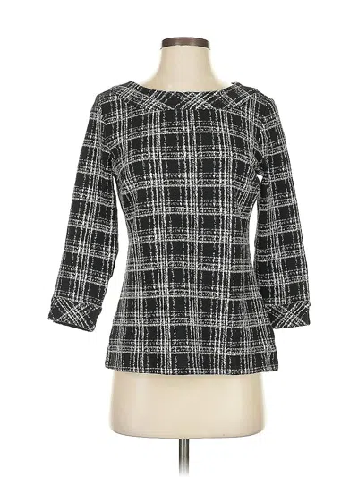 Pre-owned Talbots Pullover Sweater In Black