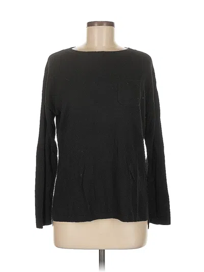Pre-owned Talbots Pullover Sweater In Black