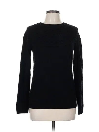 Pre-owned Talbots Pullover Sweater In Black