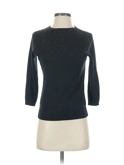 Pre-owned Talbots Pullover Sweater In Black