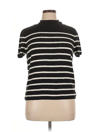 Pre-owned Talbots Pullover Sweater In Black