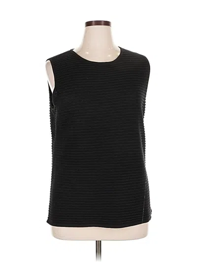 Pre-owned Talbots Pullover Sweater In Black