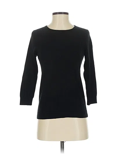 Pre-owned Talbots Pullover Sweater In Black