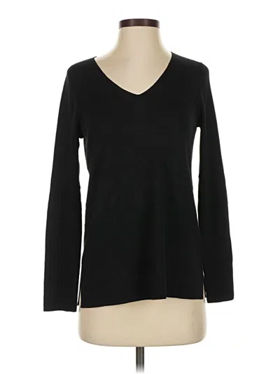 Pre-owned Talbots Pullover Sweater In Black