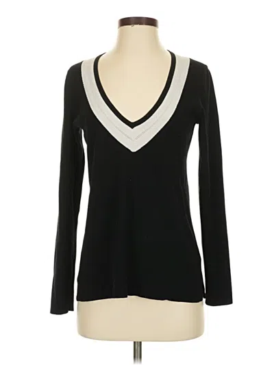 Pre-owned Talbots Pullover Sweater In Black