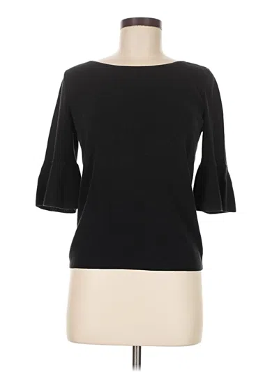 Pre-owned Talbots Pullover Sweater In Black