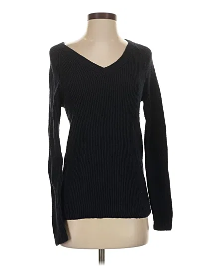 Pre-owned Talbots Pullover Sweater In Black
